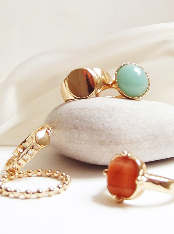 Ruby stone ring